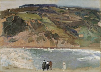 San Sebastián Breakwater by Joaquín Sorolla